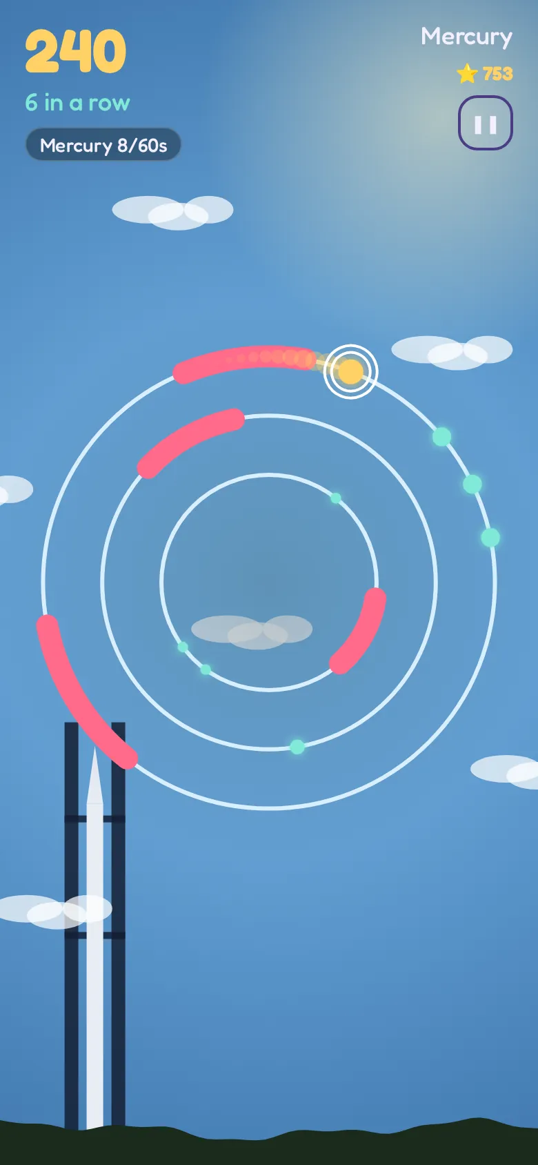 Launch pad sky